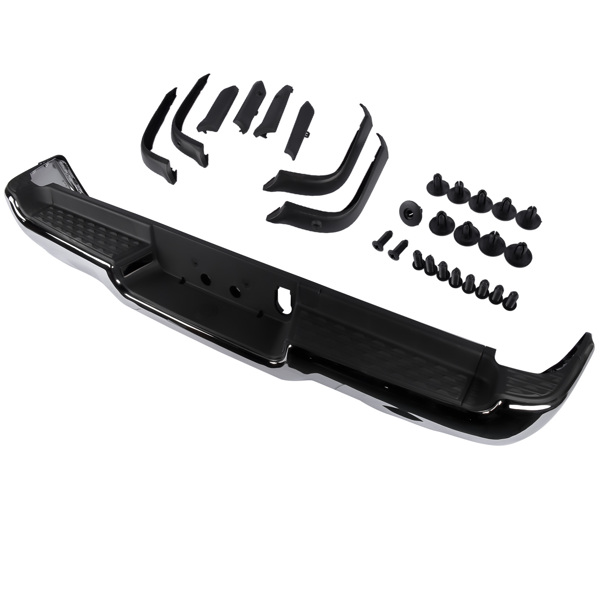 后保险杠 Rear Bumper Assembly For 2019-2024 RAM 1500 w/ Park & Dual Exhaust 68404443AB-4