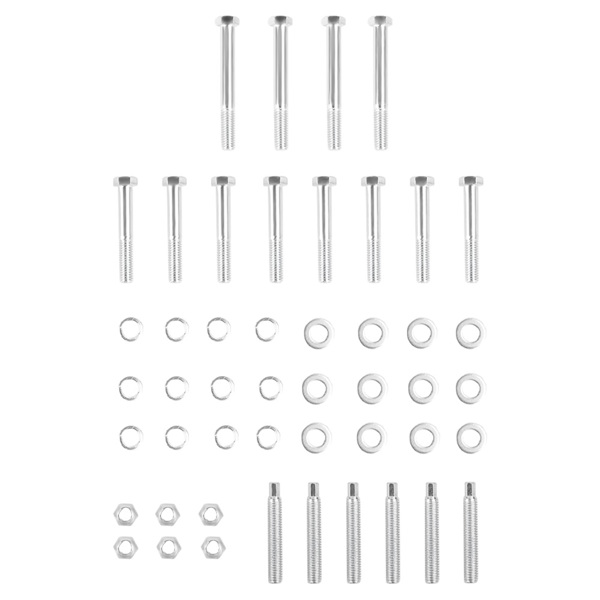 排气管 CHEVY 1962-1963 SBC 283 305 327 350 400 2-1/2"；1-5/16" MT001221（禁售亚马逊）(不支持无理由退货)-4