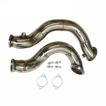 Exhaust Downpipe for BMW 3\\" N54 B30 135I 335I E82 E88 E90 E91 E92 E93 3.0L MT001110（禁售temu&亚马逊）(不支持无理由退货)