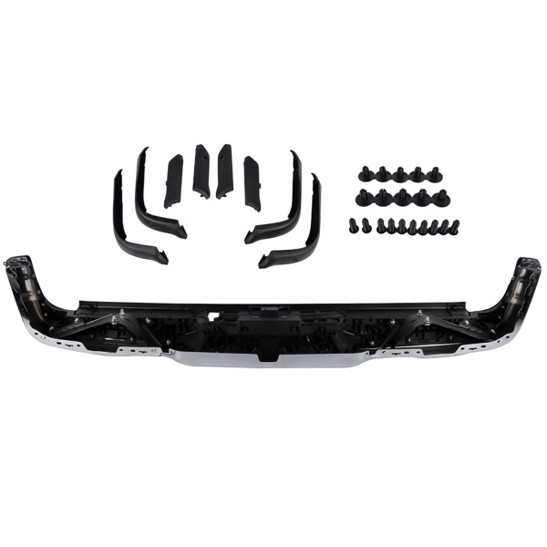 后保险杠 Rear Bumper Assembly For 2019-2024 RAM 1500 w/ Park & Dual Exhaust 68404443AB-6
