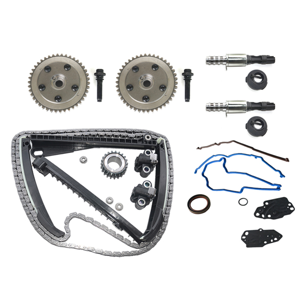 正时修理包 Timing Chain Kit & Cam Phaser & VVT Solenoids for Ford F-150 F-250 F-350 5.4L V8-6