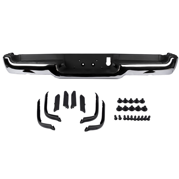 后保险杠 Rear Bumper Assembly For 2019-2024 RAM 1500 w/ Park & Dual Exhaust 68404443AB-1