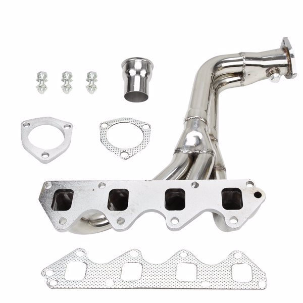 Silver Exhaust Header Suzuki 89-94 Geo Tracker 1.6L 85-95 Samurai 1.3L 89-94 Sidekick 1.6L MT001081（禁售temu&亚马逊）(不支持无理由退货)-1