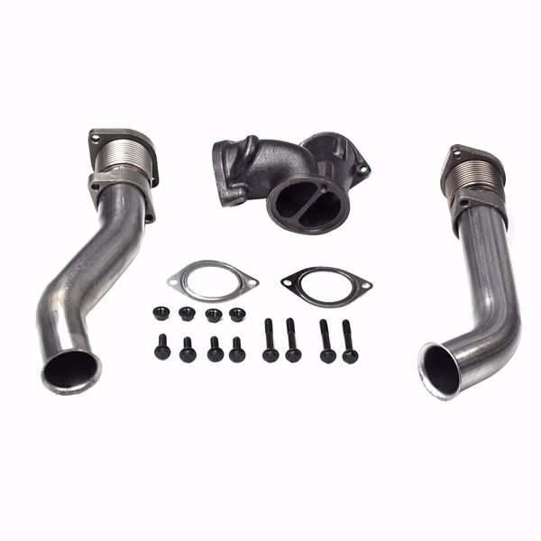 排气管 EXHAUST UP PIPE GASKETS KITS FOR FORD 7.3L TURBO POWERSTROKE DIESEL 99.5-03 MT001106（禁售亚马逊）(不支持无理由退货)-1