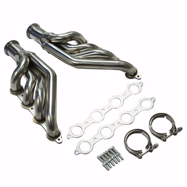 Exhaust Manifold Headers for 97-14 Chevy Small Block V8 Ls1/Ls2/Ls3/Ls6 MT001039（禁售亚马逊）(不支持无理由退货)-1