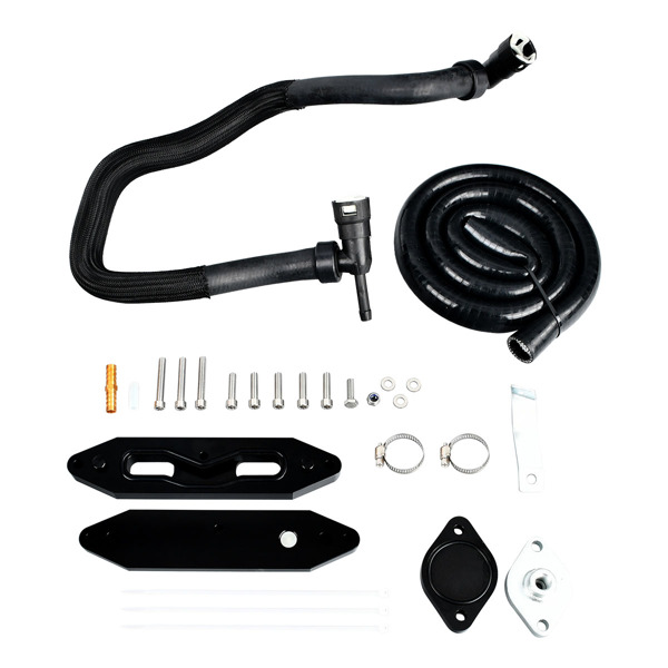 EGR Delete Kit with Radiating pipe  2015-2016 Ford Powerstroke 6.7L F250 F350 F450 F550 MT041004（禁售亚马逊）(不支持无理由退货)-1