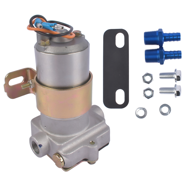 燃油泵 High Flow Performance Electric Fuel Pump 120 GPH Universal for 3/8" NPT Ports-3