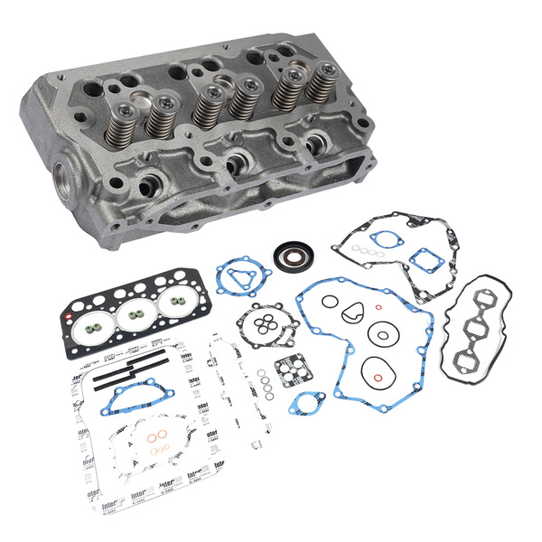 缸盖 Cylinder Head Assy & Gasket Set for Mitsubishi S3L CAT EC25 Caterpillar 303SR-2