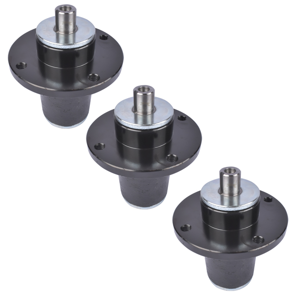 割草机配件（刀架） 3 Pack Deck Spindle for Hustler Mowers X-One ATZ Super Z Super S Diesel Z 604255-3