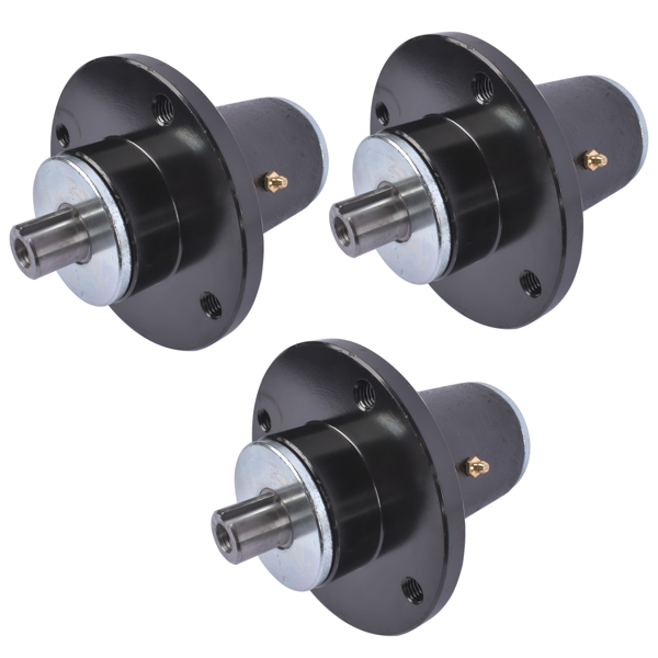 割草机配件（刀架） 3 Pack Deck Spindle for Hustler Mowers X-One ATZ Super Z Super S Diesel Z 604255-4