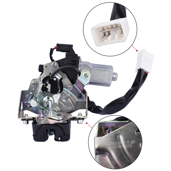 门锁执行器 Liftgate Rear Lock Actuator Motor For 2016-2021 Lexus RX450h RX350 3.5 V6 4-Door 69350-0E110-9