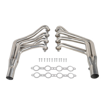 Exhaust Manifold Header Chevy LS 67-74 (LS1, LS2, LS3) 1-7/8\\" / 3\\" MT001099（禁售temu&亚马逊）(不支持无理由退货)