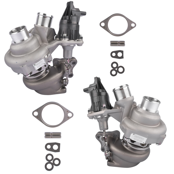 Twin Turbo Turbocharger K03 for Ford F-150 Expedition Navigator 3.5L 2018-2023-4