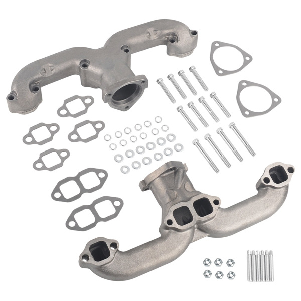 排气管 CHEVY 1962-1963 SBC 283 305 327 350 400 2-1/2"；1-5/16" MT001221（禁售亚马逊）(不支持无理由退货)-1