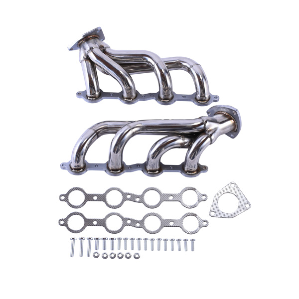 排气管 Exhaust Header for 00-01 GMC YUKON 4.8L 5.3L / 99-01 GMC SIERRA 1500 2500 MT001061（禁售亚马逊）(不支持无理由退货)-1