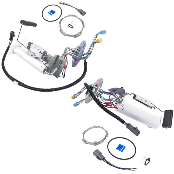 燃油泵总成套装 2x Front & Rear Fuel Pumps F4TZ9A407C E2059MN for Ford F-150 F-250 F-350 F6TZ9A407AA F6TZ9A407CA F6TZ9A407AB-5