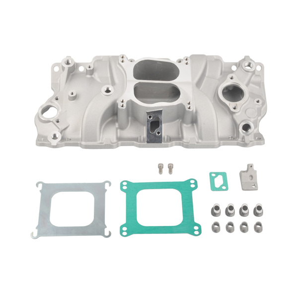 Intake Manifold Chevy SB 305 327 350 1108 1955-1995,本色 MT023063（禁售亚马逊）(不支持无理由退货)-1