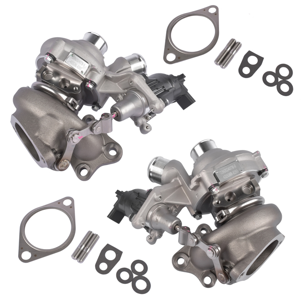 Twin Turbo Turbocharger K03 for Ford F-150 Expedition Navigator 3.5L 2018-2023-8