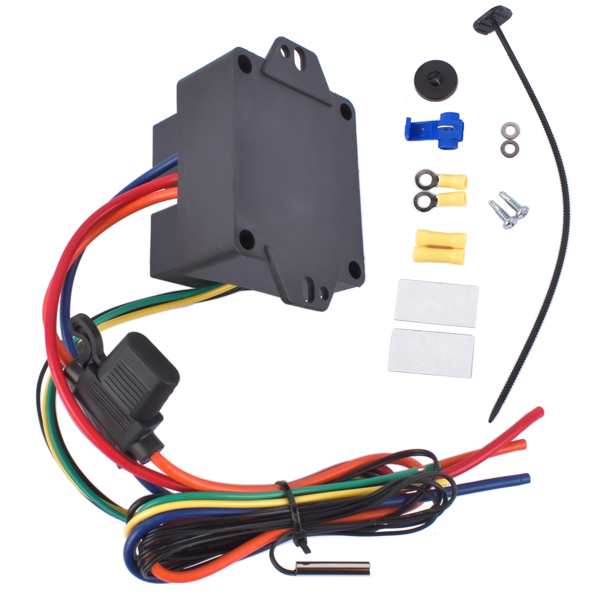 风扇控制器 0444 Digital Radiator Fans Controller Swith Kit 12V and 24V PART #DC-0444-6