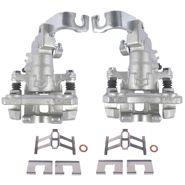 刹车卡钳 Set of 2 Brake Caliper with Bracket Rear for Acura TSX Honda Accord 1998-2008 19B2068 19B2069-1