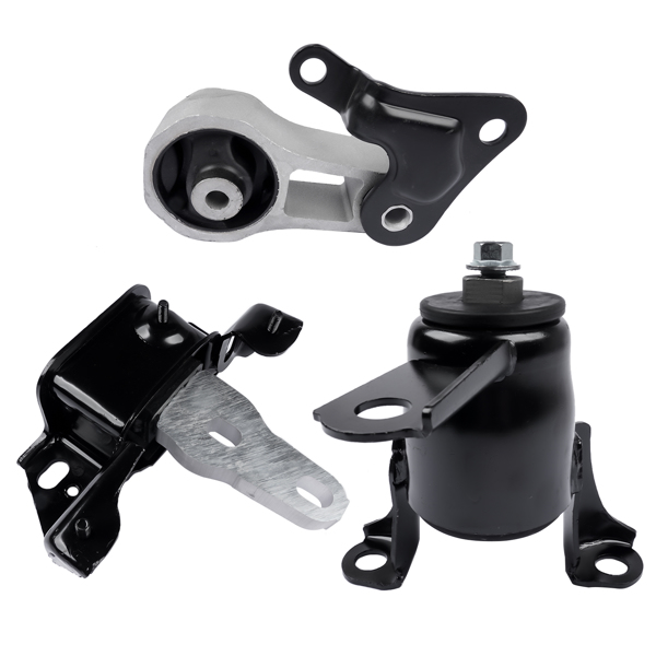 发动机支架 Engine Motor & Trans Mount Kit for Ford Fiesta 1.6L l4 Manual Trans 2011-2017-2
