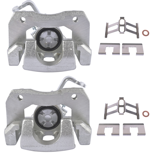 刹车卡钳 Set of 2 Brake Caliper with Bracket Rear for Acura TSX Honda Accord 1998-2008 19B2068 19B2069-3