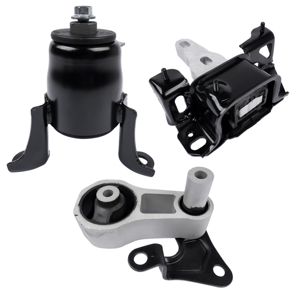 发动机支架 Engine Motor & Trans Mount Kit for Ford Fiesta 1.6L l4 Manual Trans 2011-2017-6