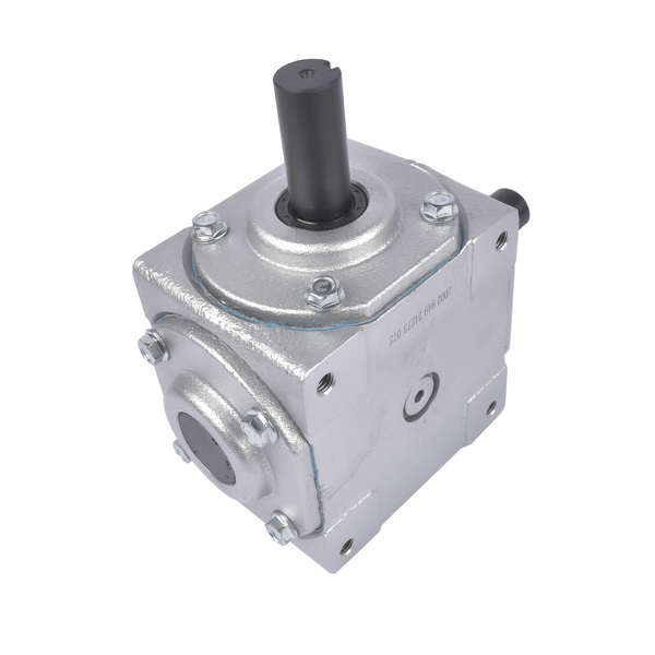 直角齿轮箱 40 HP Right Angle Bevel Gearbox with 2 Keyed Shafts CW/CW 1:1 #19455-SR-KW-KW-GR-2