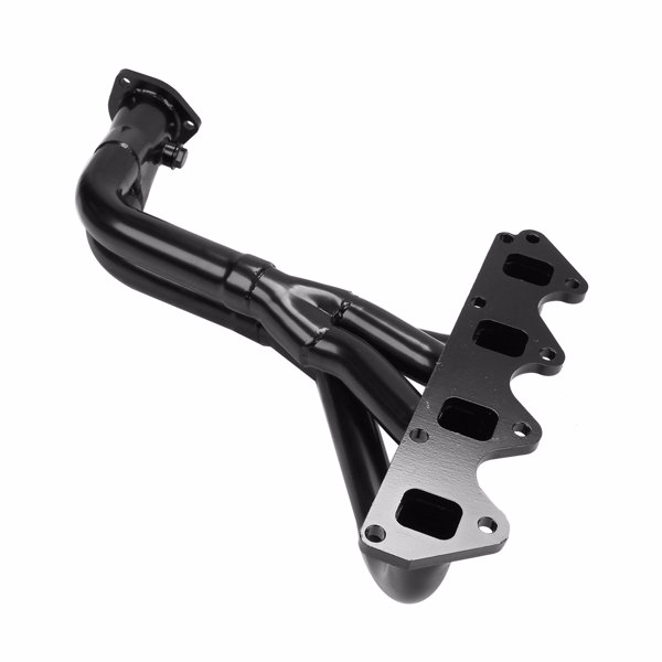 Black Exhaust Header for Suzuki 89-94 Geo Tracker 1.6L 85-95 Samurai 1.3L 89-94 Sidekick 1.6L MT001082（禁售temu&亚马逊）(不支持无理由退货)-2