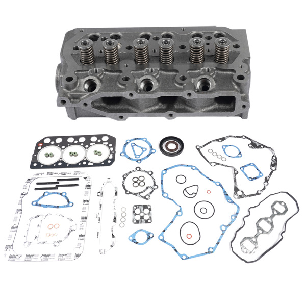 缸盖 Cylinder Head Assy & Gasket Set for Mitsubishi S3L CAT EC25 Caterpillar 303SR-1