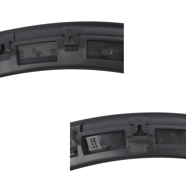 轮眉 2Pcs Front Fender Flares Moulding Wheel Trim RH LH for Ford Explorer 2020 2021 FO1291139-9