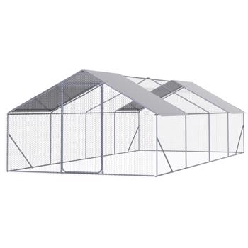 户外鸡舍金属大空间 26*10*6FT