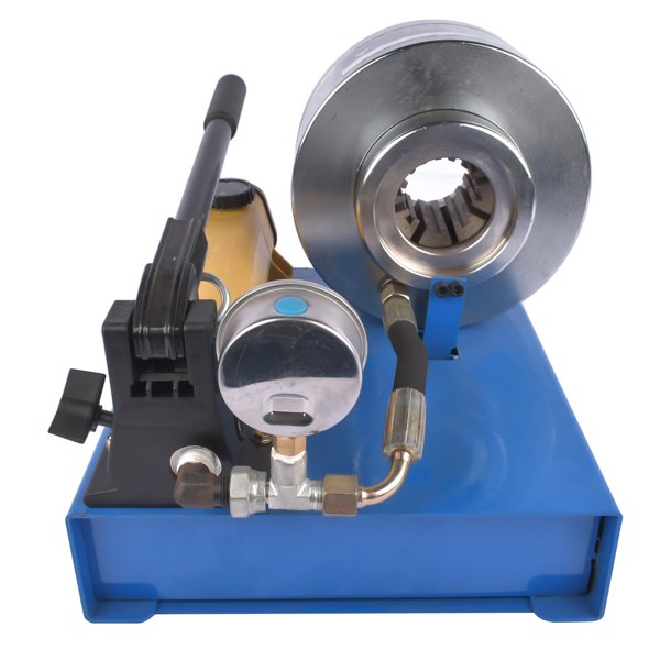 液压管缩机 Hydraulic Hose Crimper Machine Pipe Clamping Machine w/ 9 Sets Dies 5600KN New-4