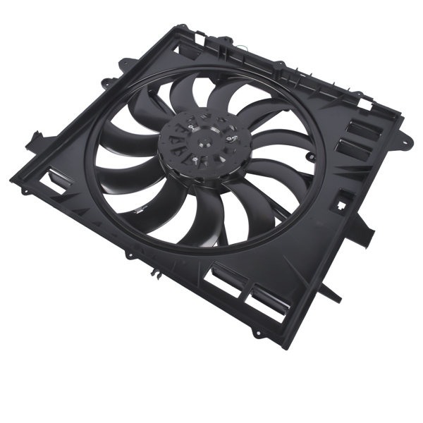 散热器风扇 Radiator Cooling Fan with Shroud, with Brushless Motor for Chevy Camaro Cadillac CTS  ATS 2016-2020 V8 6.2L V6 3.6L  3115292 84100128-7