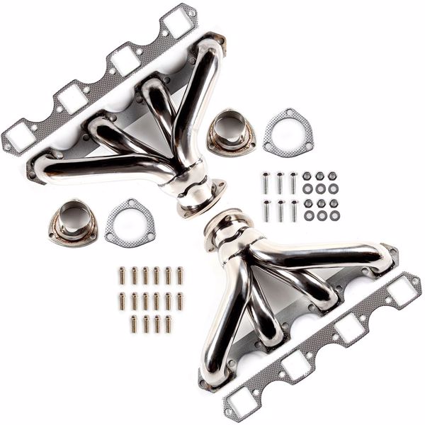 排气管 Fit For Chevy 68-76 Cadillac Calais 68-74 Cadillac Big Block MT001205（禁售亚马逊 & TEMU）(不支持无理由退货)-1