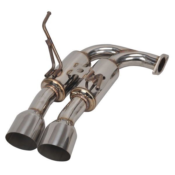 Exhaust Header Fit For Subaru WRX / STI 2015+ R400 Gemini Quad Tips Exhaust MT001136(Ban the sale oF Amazon & Temu)(No refunds without reason)-7