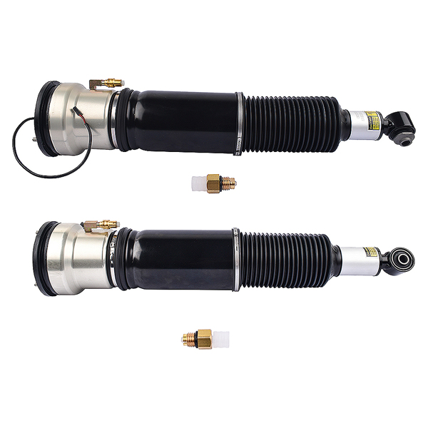 Pair Rear Air Suspension Struts For 2003-2016 Rolls-Royce Phantom 37106785171/2-3