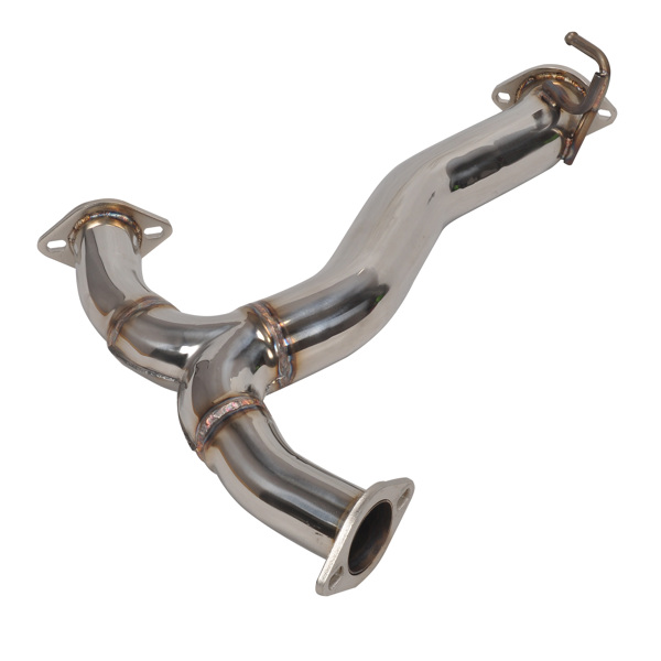 Exhaust Header Fit For Subaru WRX / STI 2015+ R400 Gemini Quad Tips Exhaust MT001136(Ban the sale oF Amazon & Temu)(No refunds without reason)-5