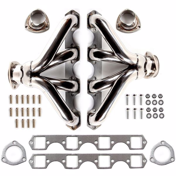 排气管 Fit For Chevy 68-76 Cadillac Calais 68-74 Cadillac Big Block MT001205（禁售亚马逊 & TEMU）(不支持无理由退货)-2