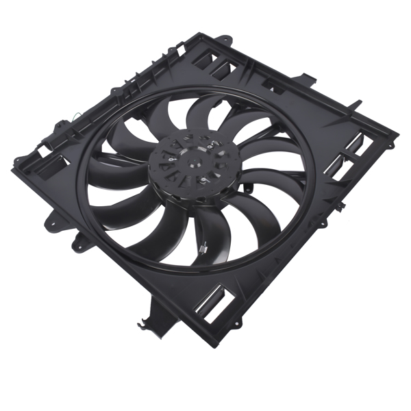 散热器风扇 Radiator Cooling Fan with Shroud, with Brushless Motor for Chevy Camaro Cadillac CTS  ATS 2016-2020 V8 6.2L V6 3.6L  3115292 84100128-5