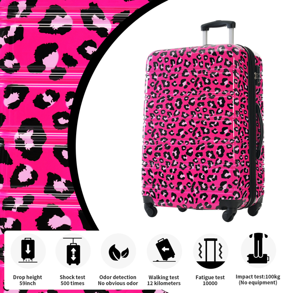 Hardshell Luggage Sets 3 pcs Spinner Suitcase with TSA Lock Lightweight-20"+24"+28" Luggages-6
