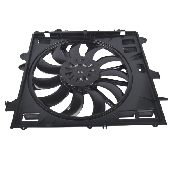 散热器风扇 Radiator Cooling Fan with Shroud, with Brushless Motor for Chevy Camaro Cadillac CTS  ATS 2016-2020 V8 6.2L V6 3.6L  3115292 84100128-3