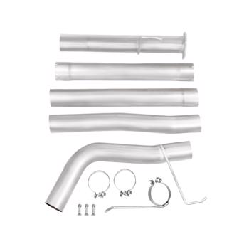 排气管 Exhaust Manifold Headers Dodge 2013-UP 4\\" RAM CHASSIS CAB CUMMINS 6.7L RACE PIPE KIT MT001227（禁售亚马逊）(不支持无理由退货)