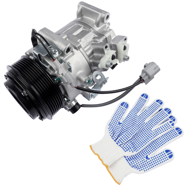 汽车空调压缩机 A/C Compressor W/ Clutch For Toyota 2015-20 Highlander 2017-20 Sienna 3.5L V6-4