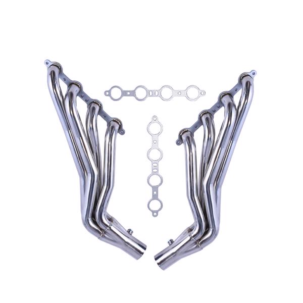 Exhaust Header Fit For C10 LS LS1, LS2, LS3, LS6 Long Tube 1-7/8 MT001031(Ban the sale oF Amazon & Temu)(No support for returns without reason)-1