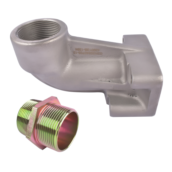 排气弯头 Stainless Steel Exhaust Bend Elbow for Yanmar GM 1GM 2GM 3HM 3YM30 3HM35F 2GMF 3HMF #128370-13610-4