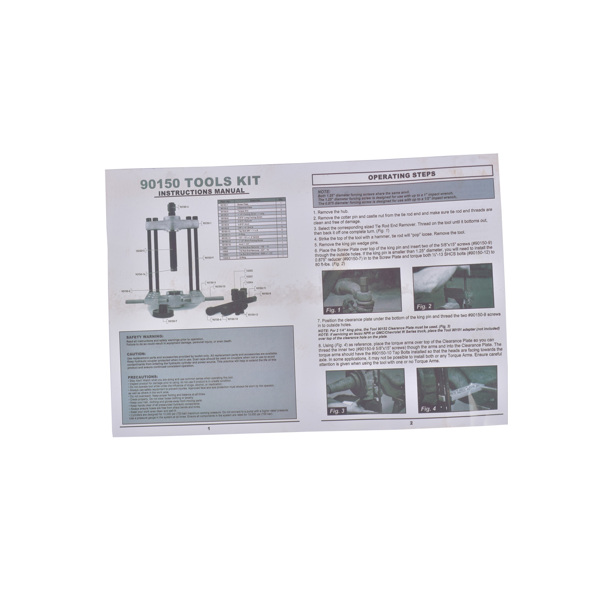 拆卸工具 90150 King Pin Press Works on Class 3-8 Transportation Trucks and Equipment-11