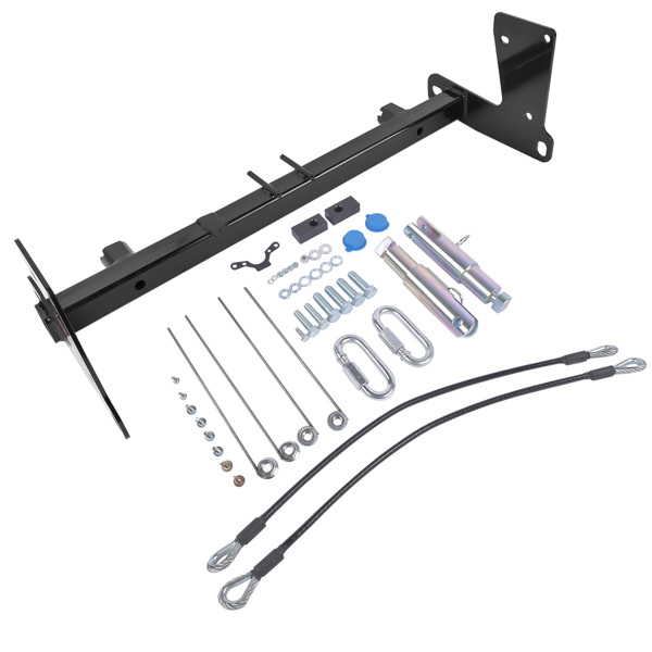 拖车底板支架 Tow Bar Base Plate Tow Bar Bracket For 18-23 Jeep Wrangler JL JLU Standard Bumpe-3