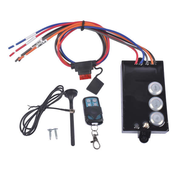 拖车无线摇控 Dump Trailer Wireless Remote Control System 12 Volt Hydraulic Lift Winch G3H01-1