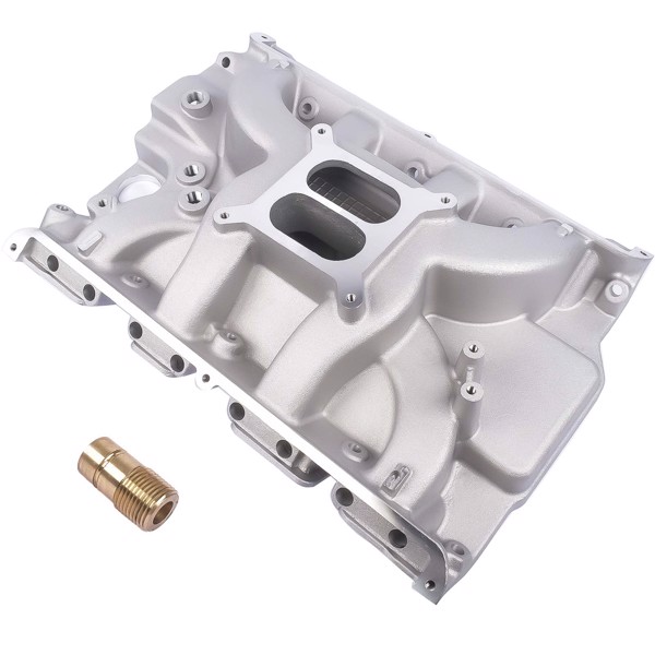 进气歧管 Intake Manifold Aluminum Dual Plane R1148 for Edelbrock 7105 FE 390 406 410 427 428 440-502-7256-3